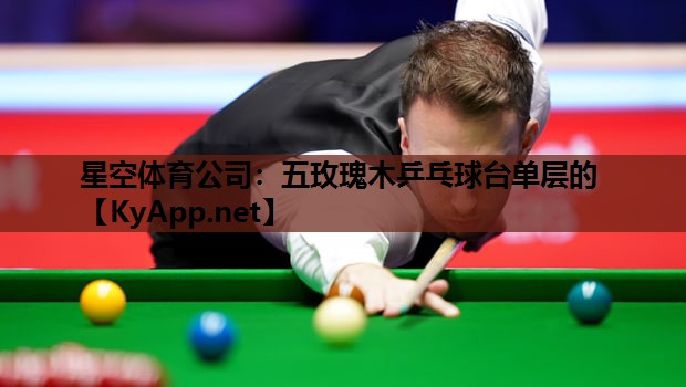 星空体育公司：五玫瑰木乒乓球台单层的