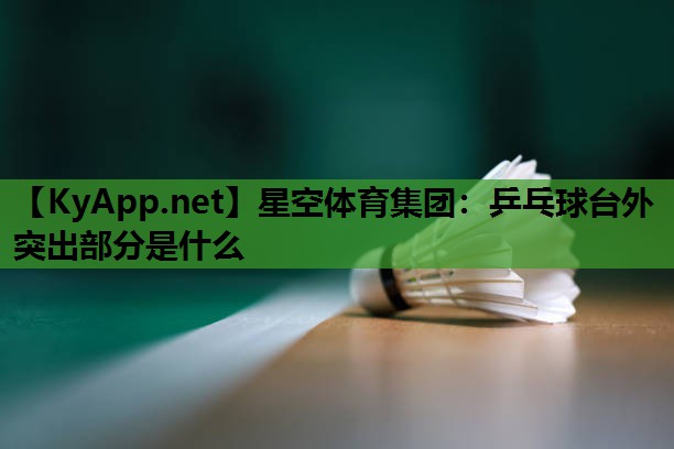 星空体育集团：乒乓球台外突出部分是什么